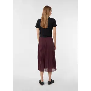 Women's Pleated Knit Skirt COMMA Midi image-4