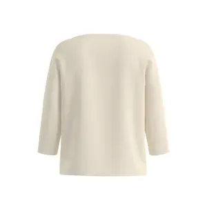 3/4 Sleeve Boat Neck Jersey T-Shirt Women COMMA image-1