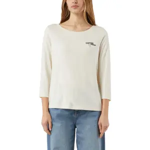 3/4 Sleeve Boat Neck Jersey T-Shirt Women COMMA image-2