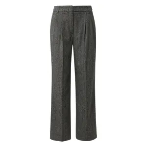 Chevron Pattern Women's Trousers COMMA Marlene image-0