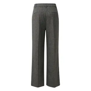 Chevron Pattern Women's Trousers COMMA Marlene image-1