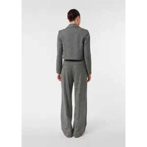 Chevron Pattern Women's Trousers COMMA Marlene image-4
