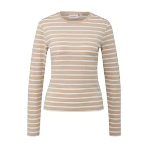 Long Sleeve Striped Jersey T-shirt Women COMMA image-0