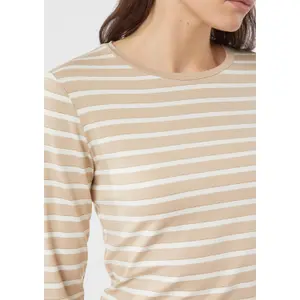 Long Sleeve Striped Jersey T-shirt Women COMMA image-3