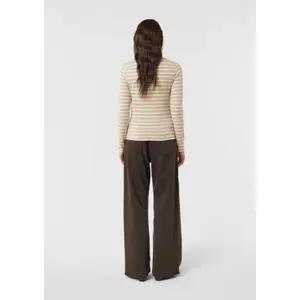 Long Sleeve Striped Jersey T-shirt Women COMMA image-4