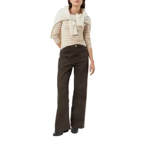 Long Sleeve Striped Jersey T-shirt Women COMMA image-6