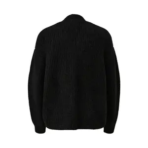 Sparkly Yarn Knitted Cardigan for Women COMMA image-1