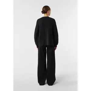 Sparkly Yarn Knitted Cardigan for Women COMMA image-4