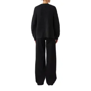 Sparkly Yarn Knitted Cardigan for Women COMMA image-5