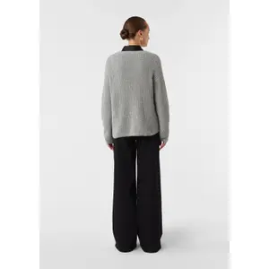 Sparkly Thread Knit Court Dress Women COMMA image-2