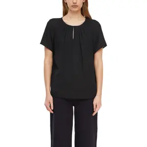 Short Sleeve Chiffon Blouse Women COMMA image-2