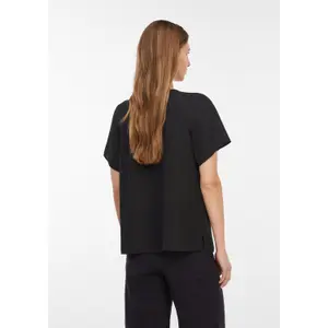Short Sleeve Chiffon Blouse Women COMMA image-4