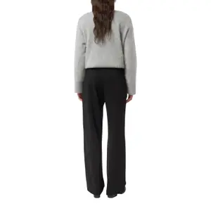 Women's Wide Leg Scuba Fabric Trousers COMMA image-5