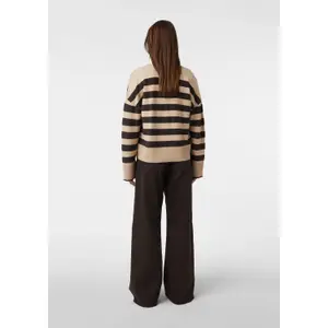 Women's Boxy Striped Cardigan COMMA image-4