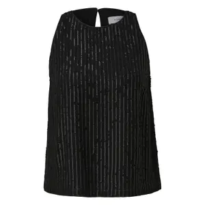 Sleeveless Sequin Blouse Women COMMA image-0
