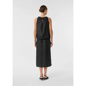 Sleeveless Sequin Blouse Women COMMA image-4