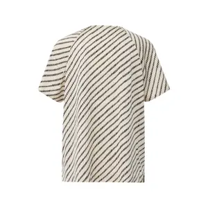 Printed Satin Blouse for Women COMMA image-1
