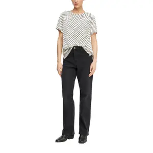 Printed Satin Blouse for Women COMMA image-6