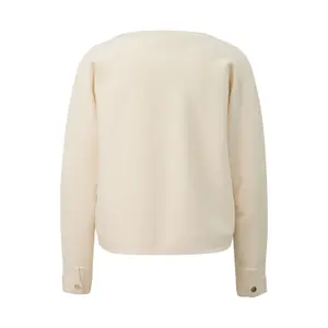 Women's Knit Crew Neck Pullover COMMA image-1