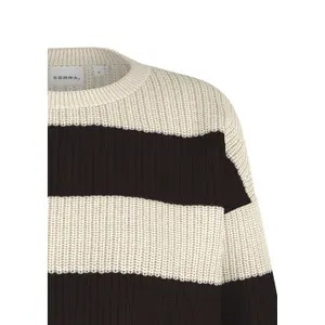 Women's Textured Crew Neck Sweater COMMA image-4