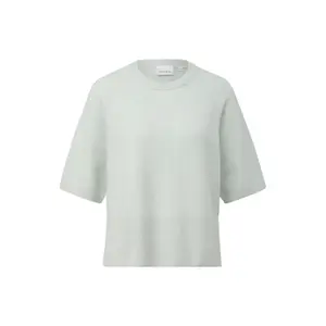 Women's short-sleeve crew neck top COMMA image-0