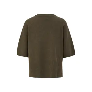 Women's short-sleeve crew neck top COMMA image-1
