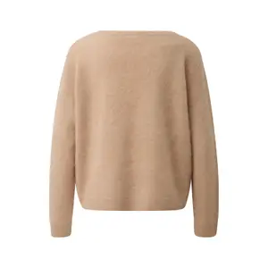 Classic Knit Crew Neck Sweater for Women COMMA image-1