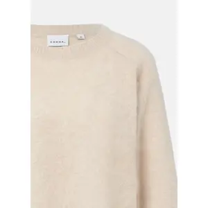 Pullover mit rundem Ausschnitt aus Kaschmir für Damen COMMA image-6