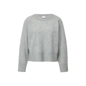Pullover mit rundem Ausschnitt aus Kaschmir für Damen COMMA