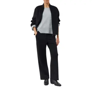 Pullover mit rundem Ausschnitt aus Kaschmir für Damen COMMA image-5