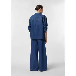 Fluid Denim Jacket Women's COMMA image-4