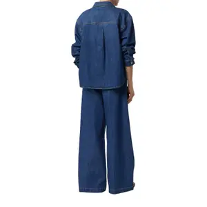 Fluid Denim Jacket Women's COMMA image-5