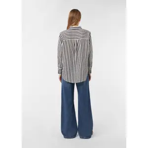 Long Viscose Blend Shirt Women COMMA image-2
