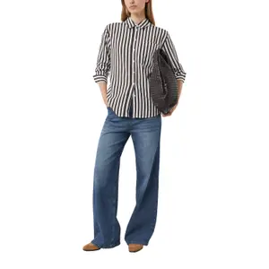 Long Viscose Blend Shirt Women COMMA image-4
