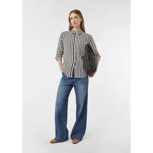 Long Viscose Blend Shirt Women COMMA image-5