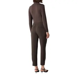 Women's Relaxed Fit Slim Leg Trousers COMMA image-3