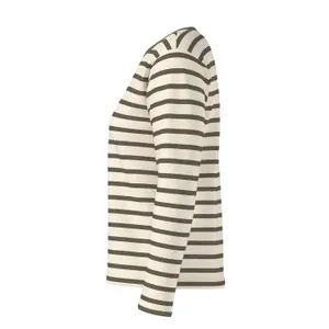 Women's long-sleeved striped T-shirt COMMA image-6