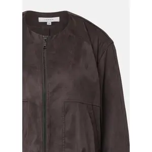 Short Velvet Style Jacket Long Sleeves Women COMMA image-6