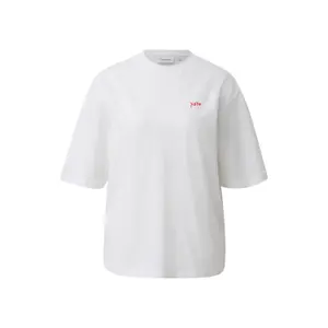 Oversized Boyfriend Cut T-Shirt for Women COMMA image-0