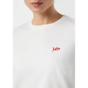 Oversized Boyfriend Cut T-Shirt for Women COMMA image-3