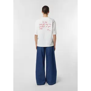 Oversized Boyfriend Cut T-Shirt for Women COMMA image-4