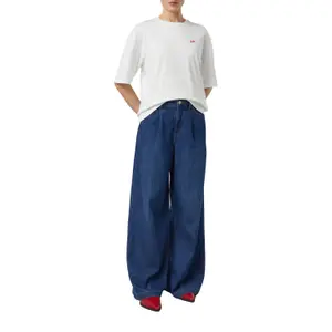 Oversized Boyfriend Cut T-Shirt for Women COMMA image-6