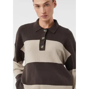Women's Soft Cotton Polo Shirt COMMA image-4