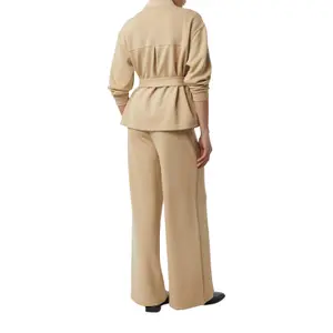 Zip-Up Jacket with Removable Belt for Women COMMA image-5