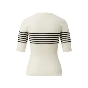 Classic Women's Short Sleeve Crew Neck Top COMMA image-1