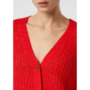 Reversible V-Neck Casual Cardigan Women COMMA image-3