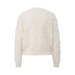 Women's Casual Fit Jacquard Crew Neck Jumper COMMA image-1