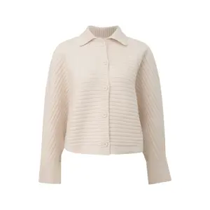 Women's Batwing Sleeve Cape Jacket with Button Fastening COMMA image-0