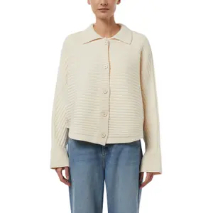 Women's Batwing Sleeve Cape Jacket with Button Fastening COMMA image-2