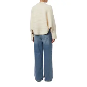 Women's Batwing Sleeve Cape Jacket with Button Fastening COMMA image-5